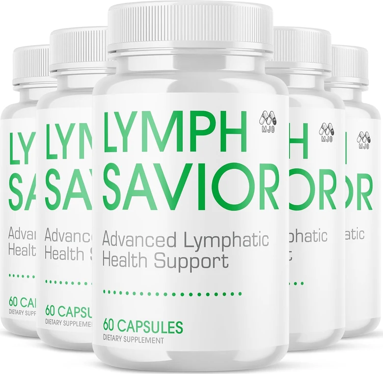 Lymph Savior 6 Bottles package